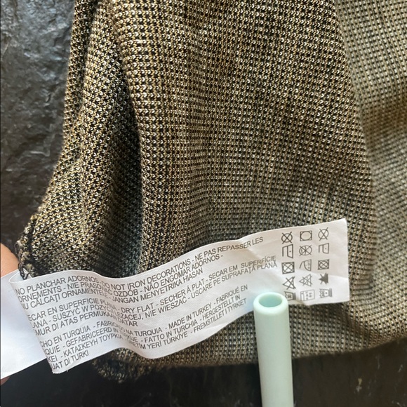 Zara houndstooth dress with ornament size L - Picture 13 of 13